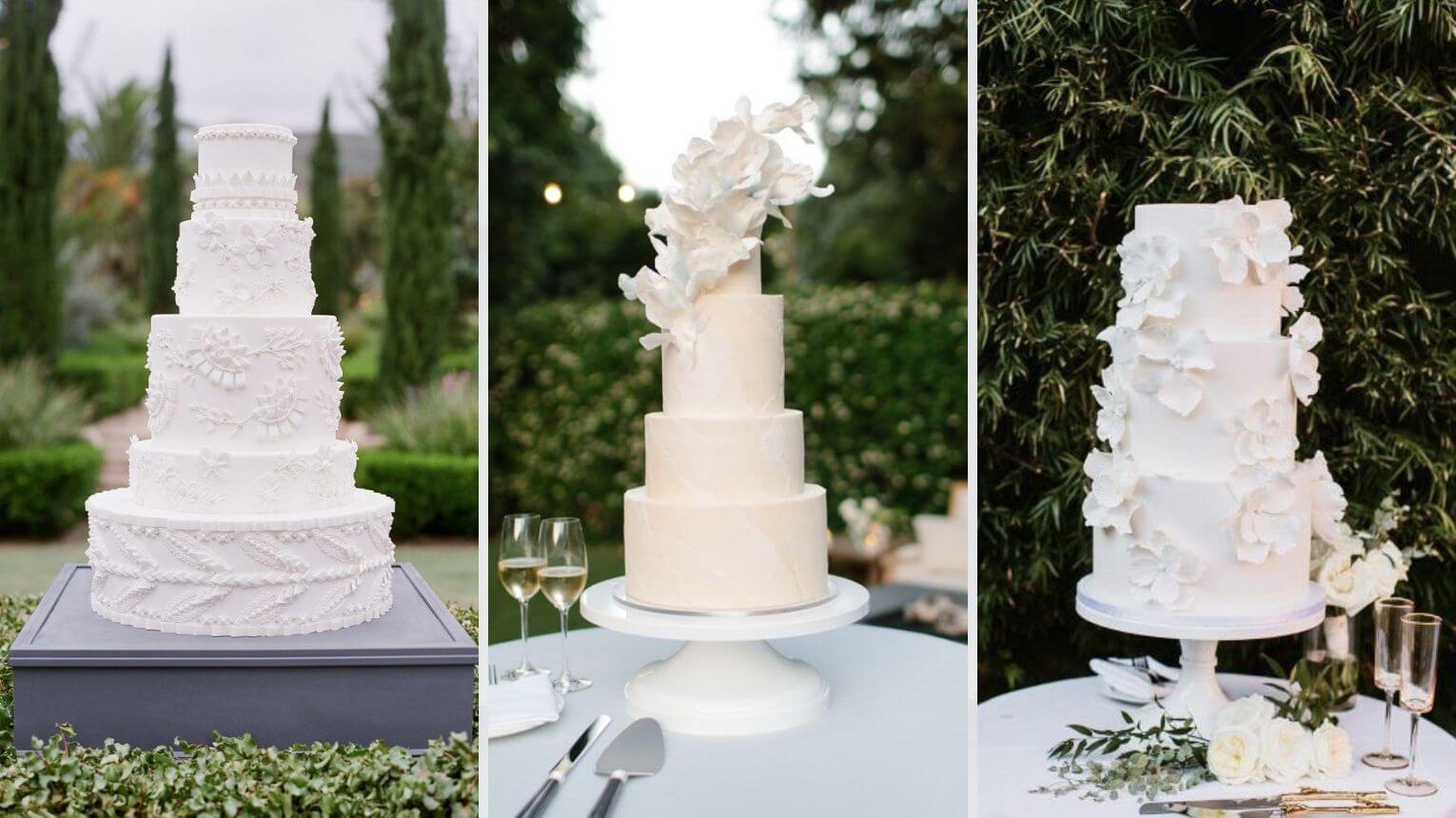 Классическая свадьба торт