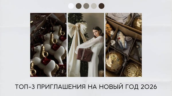 Приглашение на Новый год 2026