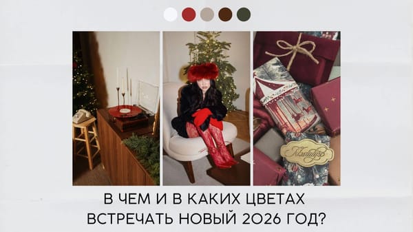 В чем встречать новый 2026 год